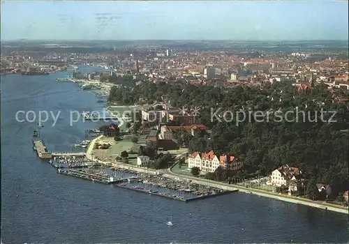 Kiel Olympiahafen Fliegeraufnahme Kat. Kiel