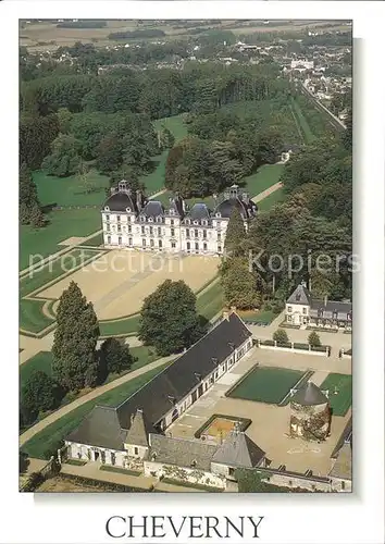 Cheverny Fliegeraufnahme Chateau Communs Kat. Cheverny