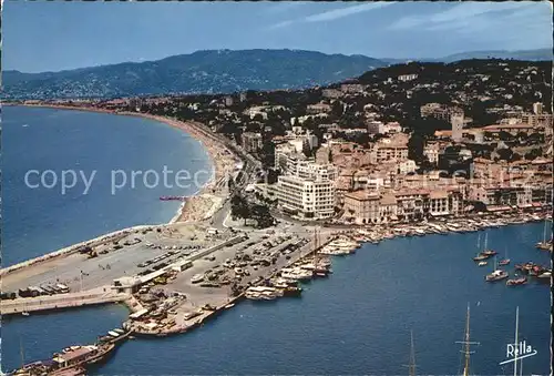 Cannes Alpes Maritimes Fliegeraufnahme Hotel Mediterranee St Pierre Kat. Cannes
