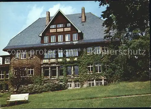 Braunlage Sanatorium Dr Barner Kat. Braunlage Harz