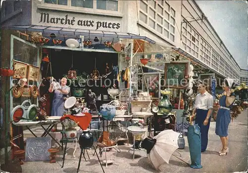 Paris Le Marche aux Puces Kat. Paris