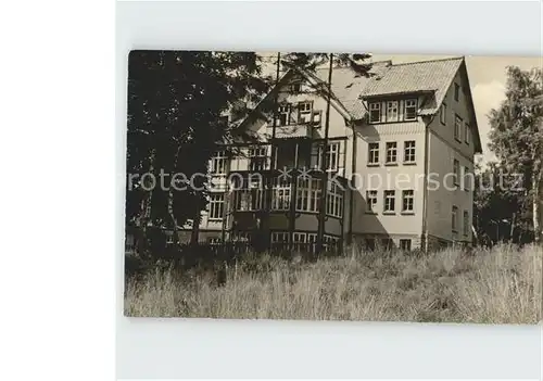 Elend Harz SVK Genesungsheim Waldhoehe Kat. Elend Harz