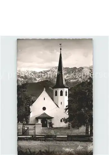 Partenkirchen Ev Kirche Kat. Garmisch Partenkirchen