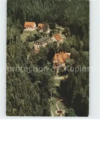 Wirsberg Frankenwald Sanatorium Fliegeraufnahme Kat. Wirsberg