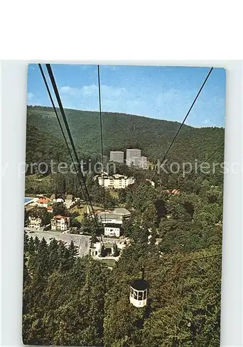 Bad Harzburg Bergbahn zum Burgberg Kat. Bad Harzburg