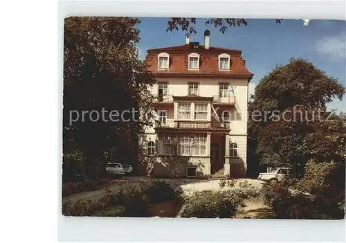 Bad Kissingen Luitpold Sanatorium Haus II Kat. Bad Kissingen