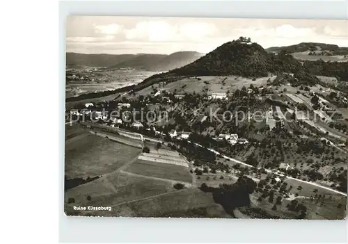 Rheinheim Panorama Ruine Kuessaburg Kat. Kuessaberg