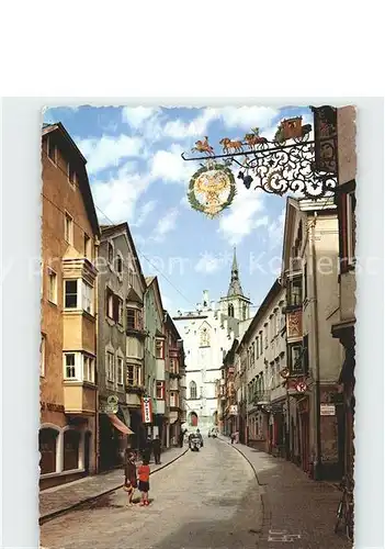 Schwaz Tirol Franz Joseph Strasse Kat. Schwaz