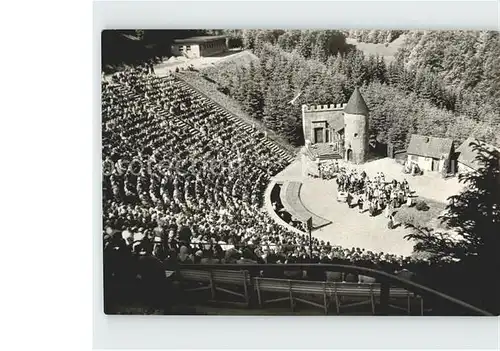 Langenbach Thueringen Das Meininger Theater Naturtheater der DSF Kat. Schleusegrund