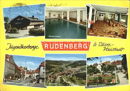 Rudenberg Jugendherberge Schwimmbad Neustadt Kat. Titisee Neustadt
