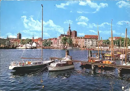 Stralsund Mecklenburg Vorpommern Hafen Kat. Stralsund