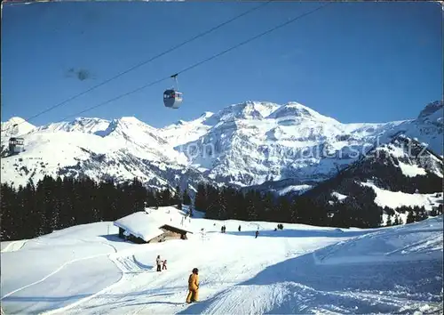 Lenk Simmental Gondelbahn Lenk  Betelberg  Leiterli Kat. Lenk Simmental