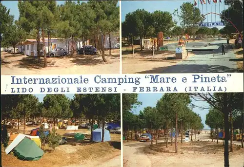 Ferrara Internazionale Camping Mare e Pineta Kat. Ferrara