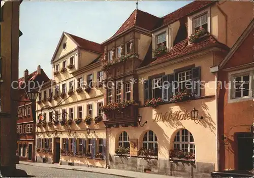 Rothenburg Tauber Hotel Goldener Hirsch Kat. Rothenburg ob der Tauber