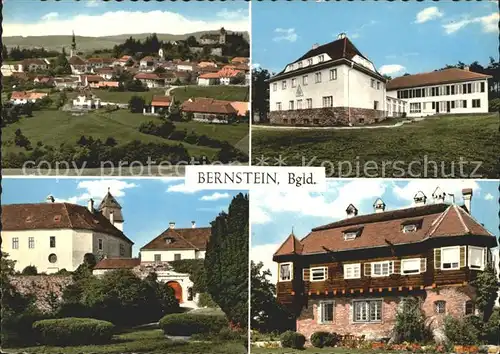 Bernstein Burgenland Landesjugendherberge Schlosshotel  Kat. Bernstein