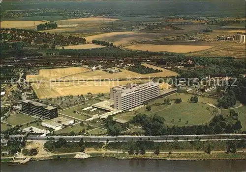 Porz Koeln Krankenhaus Fliegeraufnahme / Koeln /Koeln Stadtkreis