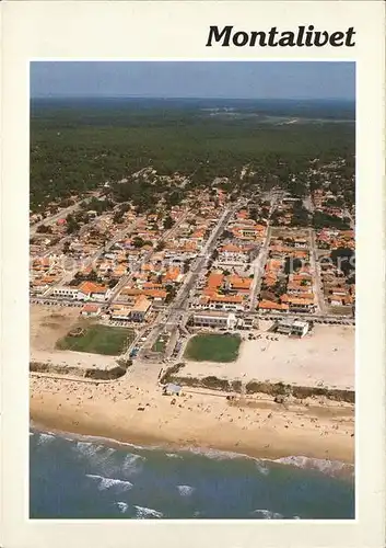 Gironde sur Dropt Montalivet Cote Aquitaine Fliegeraufnahme Kat. Gironde sur Dropt