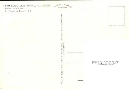 Livorno Campeggio Club Firenze e Toscana Kat. Livorno
