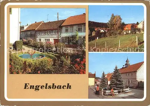 Engelsbach Hauptstrasse Dorfstrasse Kat. Leinatal
