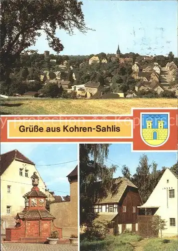 Kohren Sahlis Toepferbrunnen Muehlenmuseum Kat. Kohren Sahlis