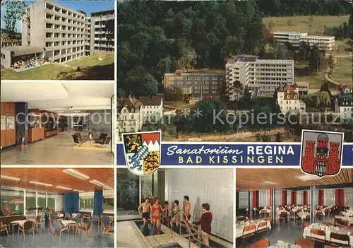 Bad Kissingen Sanatorium Regina Kat. Bad Kissingen