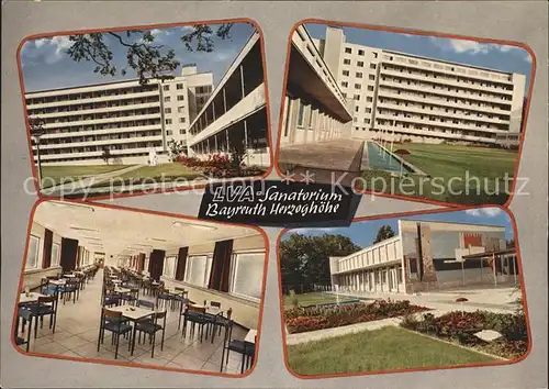 Bayreuth LVA Sanatorium Kat. Bayreuth