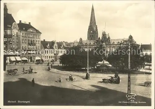 Malmoe Stortorget Kat. Malmoe