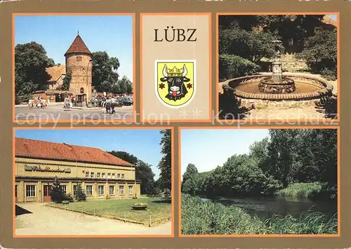 Luebz Wilhelm Pieck Platz Stadtpark Kino Eldepartie Kat. Luebz