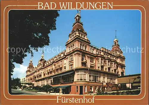Bad Wildungen Fuerstenhof Kat. Bad Wildungen