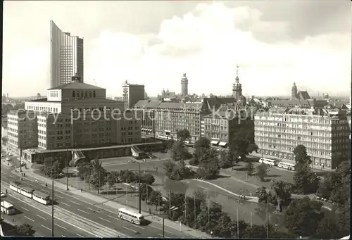 Leipzig Oper und Universitaetsgebaeude Kat. Leipzig