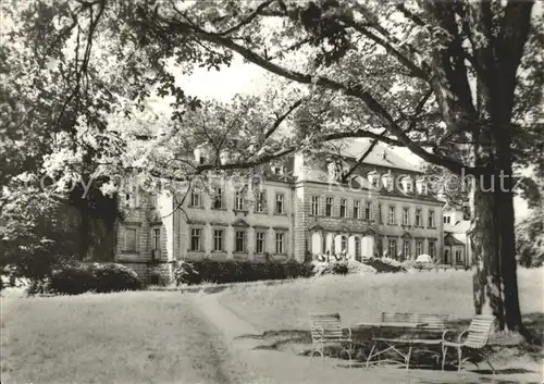 Gaussig Erholungsheim der Technischen Universitaet Dresden Schloss Kat. Doberschau Gaussig