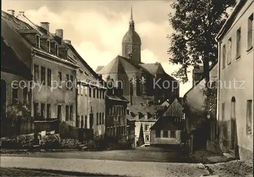 Annaberg Buchholz Erzgebirge Blick von f
Blick von der Farbengasse Kat. Annaberg