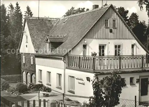 Jonsdorf Landesverbandsheim Haus Gertrud Kat. Kurort Jonsdorf