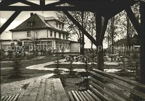 Langenbernsdorf Konstum Gasstaette Waldperle Kat. Langenbernsdorf