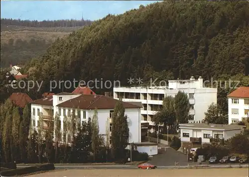 Reinhardshausen Waldsanatorim Roth Baad Wildungen Kat. Bad Wildungen