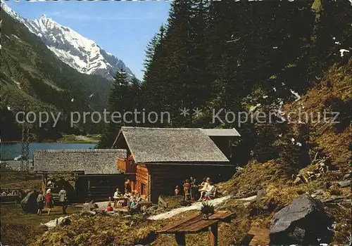 Mittersill Oberpinzgau Jausenstation Gamsblick am Hinterses im Felbertal Kat. Mittersill