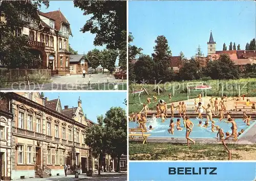 Beelitz Mark Schwimmbad HOGasstaette Stadt Beelitz / Beelitz /Potsdam-Mittelmark LKR