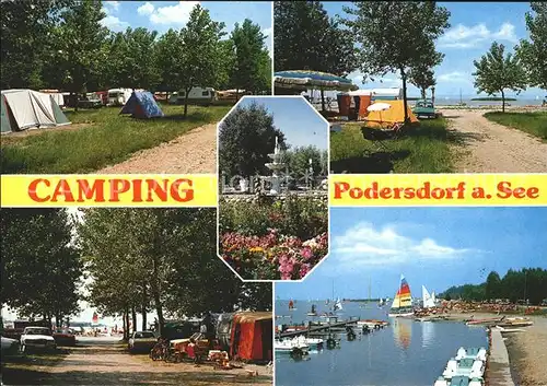 Podersdorf See Burgenland Camping am Neusiedlersee Kat. Podersdorf am See