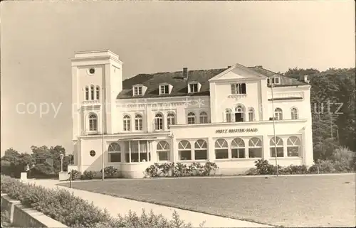 Heiligendamm Ostseebad Erholungsheim Fritz Reuter Kat. Bad Doberan