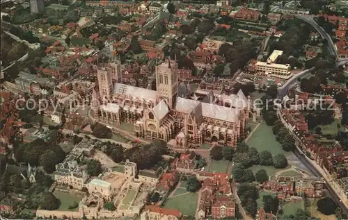 Lincoln The Cathedral Air view Kat. Lincoln