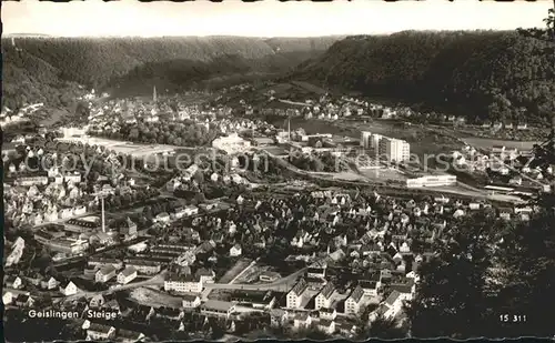 Geislingen Steige Totalansicht Kat. Geislingen an der Steige