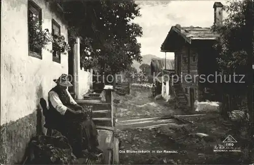 Ramsau Berchtesgaden Die Blumenbaeurin in der Ramsau Kat. Ramsau b.Berchtesgaden