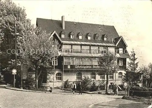 Baerenburg Sachsen FDGB Erholungsheim Friedenswacht Kat. Altenberg