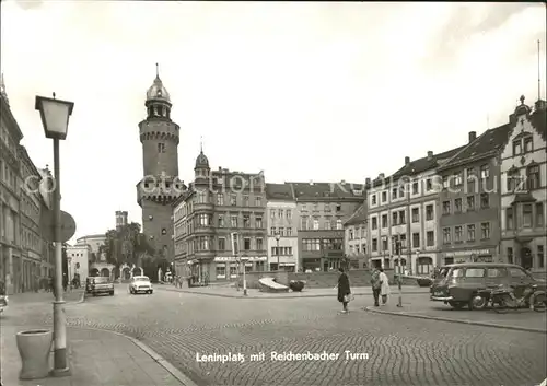 Goerlitz Sachsen Leninplatz mit Reichenbacher Turm Kat. Goerlitz