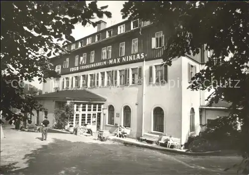 Baerenfels Erzgebirge FDGB Erholungsheim Max Niklas Kat. Altenberg