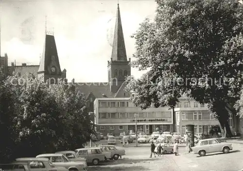 Bergen Ruegen Marktplatz Kat. Bergen