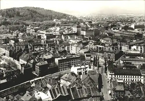 Ljubljana Stadtansicht Kat. Ljubljana