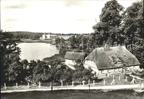 Neukloster Mecklenburg Fischerhaus am See Kat. Neukloster Mecklenburg