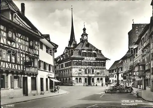 Stein Rhein Rathausplatz Kat. Stein Rhein