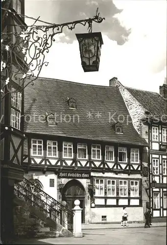 Wernigerode Harz HO Hotel Gothisches Haus Kat. Wernigerode